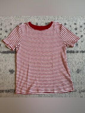 Marled Essentials Striped T - XS